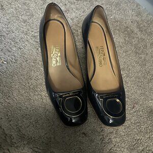 Ferragamo Kitten Heel
